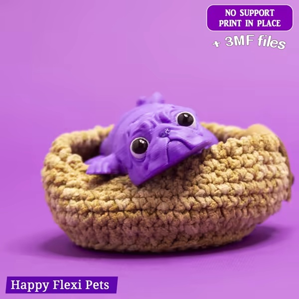 Pug acostado